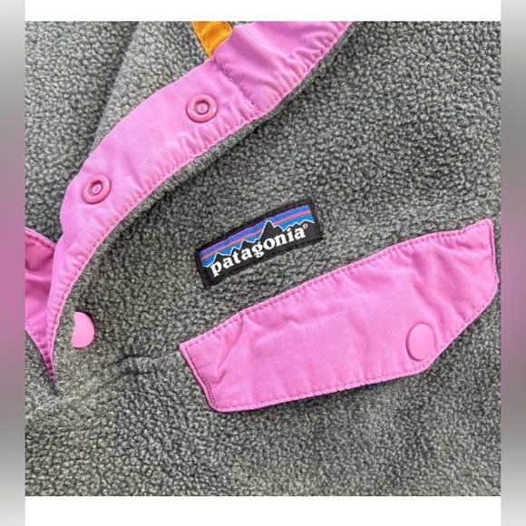 Patagonia Gray and Pink Sweatshirt - Picture 2 of 3